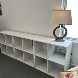 4 - 2x2 Cubby Bookshelves / Storage shelves