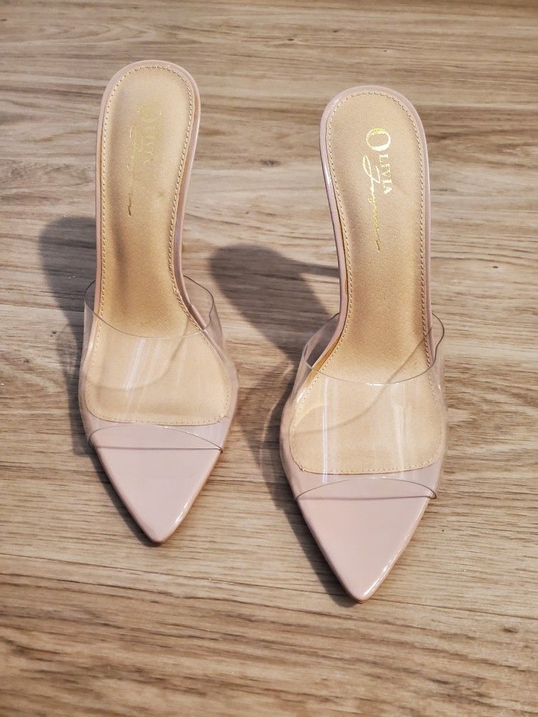 Clear High Heels Sandals