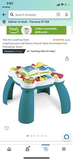 LeapFrog Learn and Groove Musical Table (Frustration Free Packaging), Green