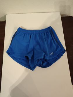 BCG blue pull on short, women, size S