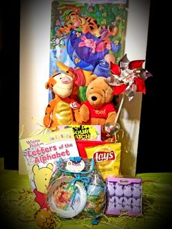 Winnie The Pooh & Tigger Fun Easter Gift Basket