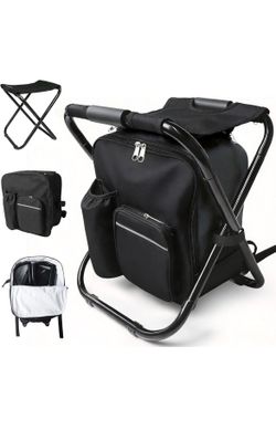 Folding Camping Chair Stool Backpack