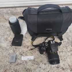 Nikon Camera With Lens And Charger Tested