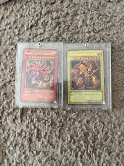 Yu-Gi-Oh Egyptian God Cards Lot of 2