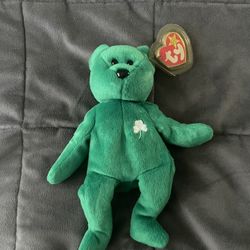1997 Erin beanie baby W/ tag errors 