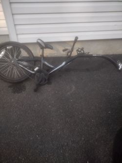 Tag along bike