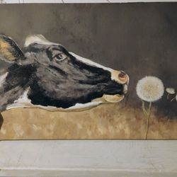 Cow Canvas 