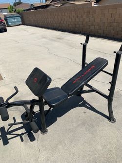 Marcy Club bench