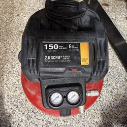 Porter Cable 6 Gallon Compressor 