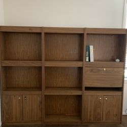 3 Bookshelves 