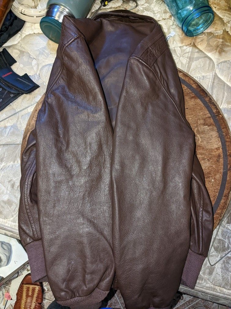 A2 Flight JKT SealBrown 38R SADDLERY USA Type A-2 Flight Jacket A2 Flight JKT SealBrown 38R SADDLERY USA Type A-2 Flight Jacket