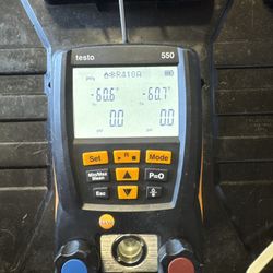 Testo 550 Gauges
