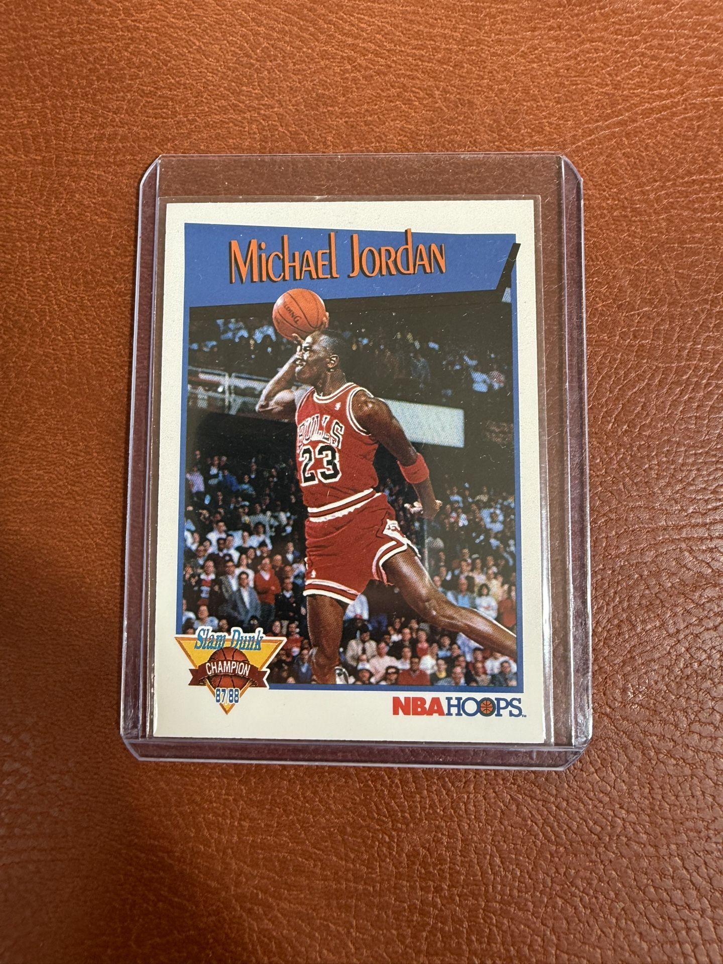 1991-92 NBA Hoops Michael Jordan #IV Slam Dunk Champion Chicago Bulls