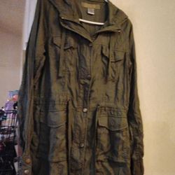 Grunge Lightweight Hoodie Women's Medium 