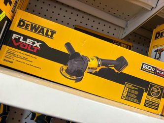 Dewalt new grinder 60v flex volt