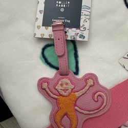 Roller Rabbit x Target Monkey Luggage Tag