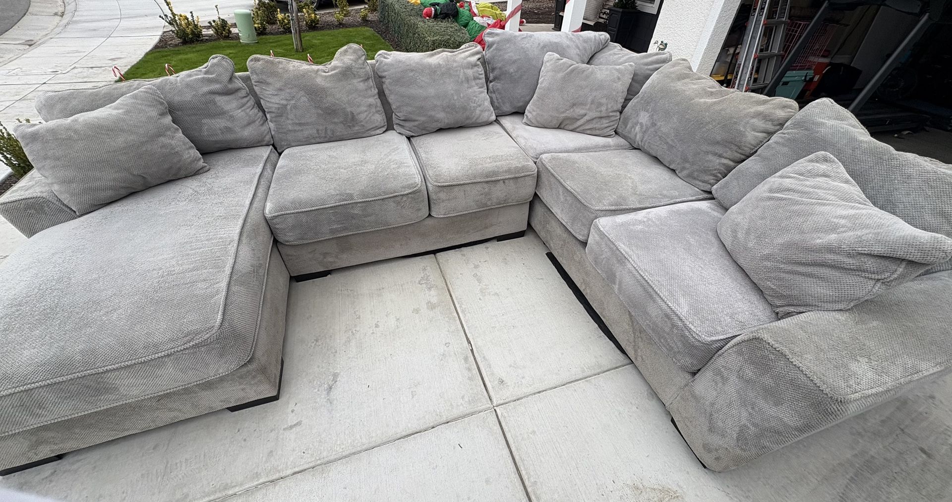 Grey Sectional Couch
