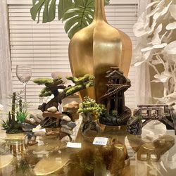 Fish Tank/Aquarium Tank Decor: Zen Garden Edition
