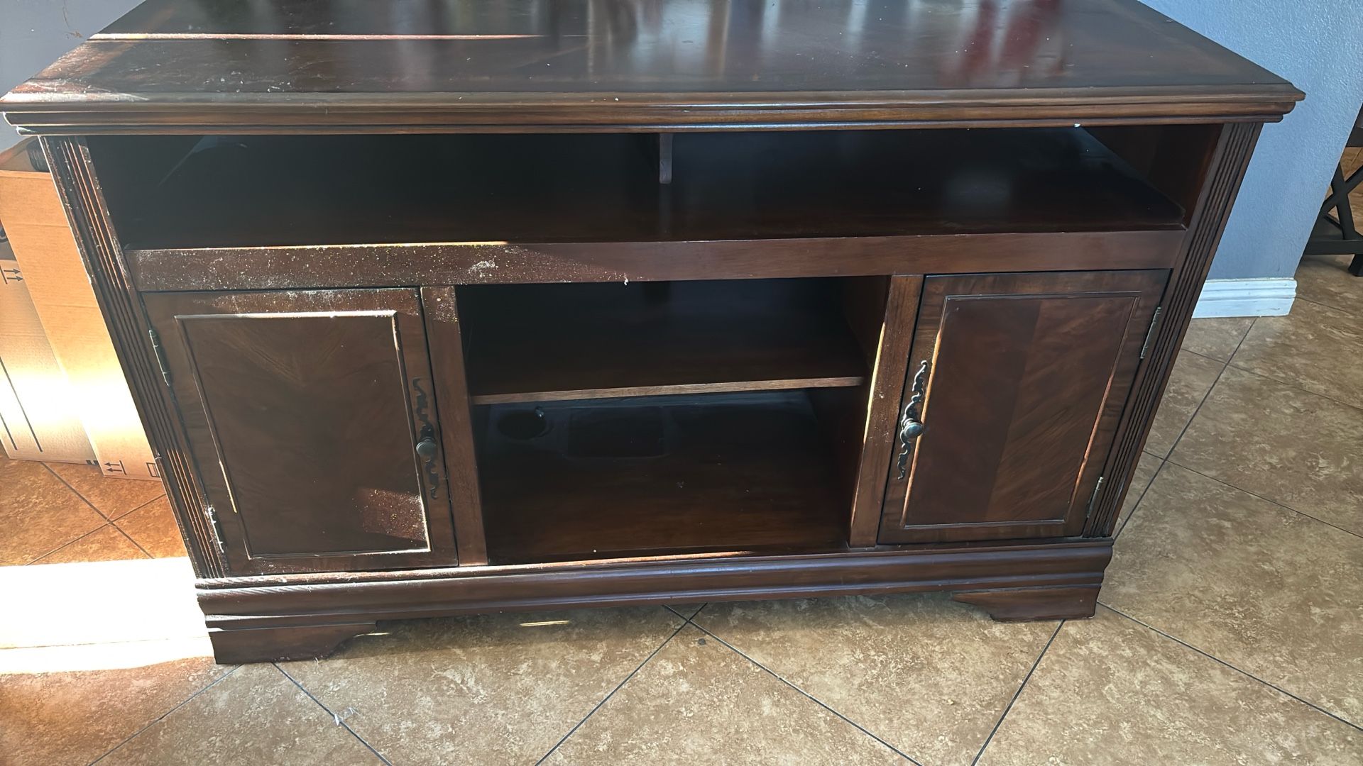 Wood Entertainment Tv Console