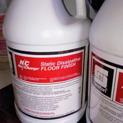 N/C No Charge Finish, ESD Wax 3 Gallons Available 