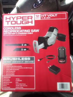 Cordless Reciprocating Saw with battery and charger brand new
