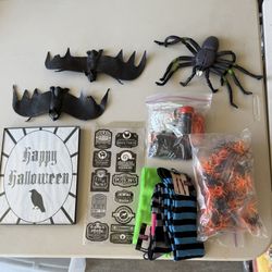 Lot Of Halloween Decor And Items