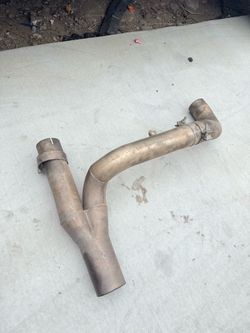 Y exhaust pipe Silverado 5.3