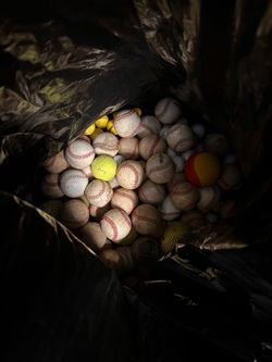 Mixed Lot of Used Sports Balls