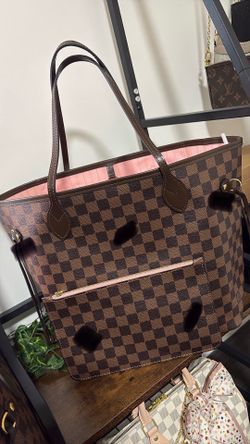 Brown tote bag