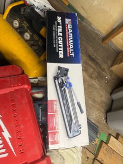 Barwalt 20-Inch Tile Cutter