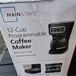 12 Cup Programable Coffee Pot