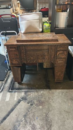 Antique sewing table