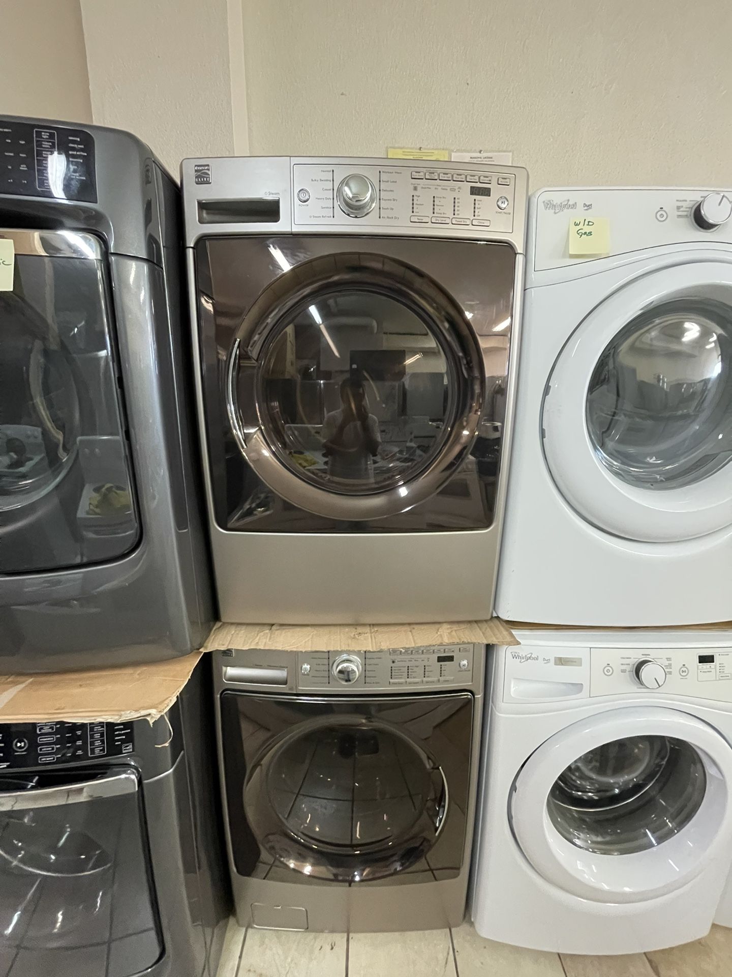 Kenmore Elite Front Load Washer And Electric Dryer 