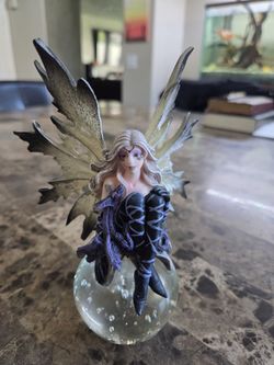 Purple Dragon Bubble Fairy - Fairy Site