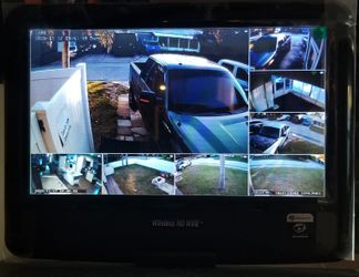 Crystal vision security camera system