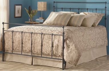 Full bedframe with box spring