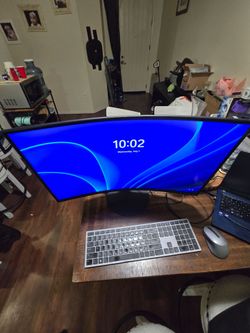 Samsung 27 inc curved monitor