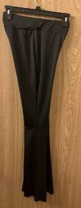 Women's sz 4 Shein Black Leggins with Flare Leg *New