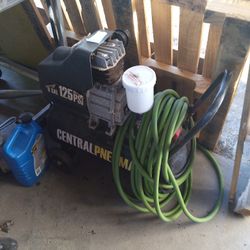 Air Compressor, Central Pneumatic 
