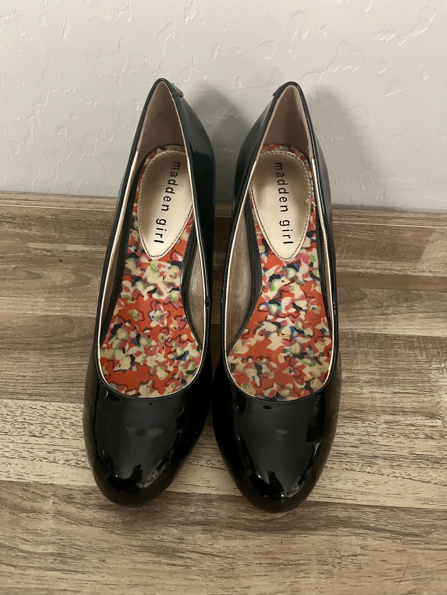 Madden Girl Women's Propose Pump - Black Patent