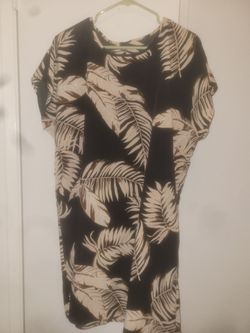 Aloha print dress