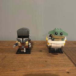 Mandalorian The Child Lego Brink Headz Set