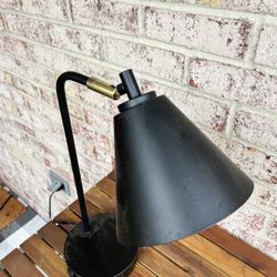 Black Industrial Desk Lamp