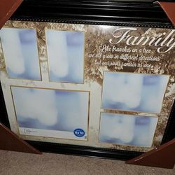 FAMILY THEME Wall collage picture frame! 20" x 23 1/2" Heavier/Well Made! Brand New! 