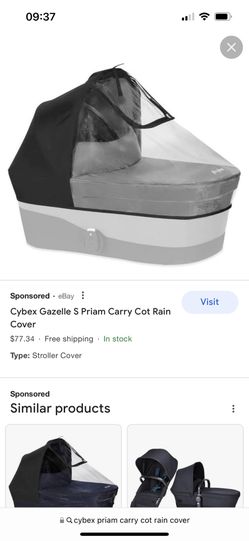 CYBEX PRIAM CARRY COT RAIN COVER