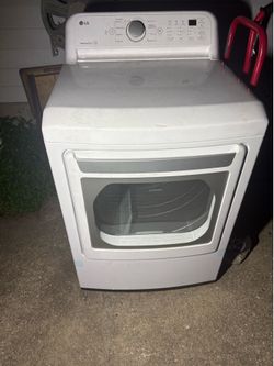 LG dryer