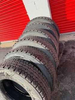 low pro 22.5 used semi truck tires