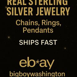 💎 Silver Chains, Pendants & More - Great Deals (Check Profile)