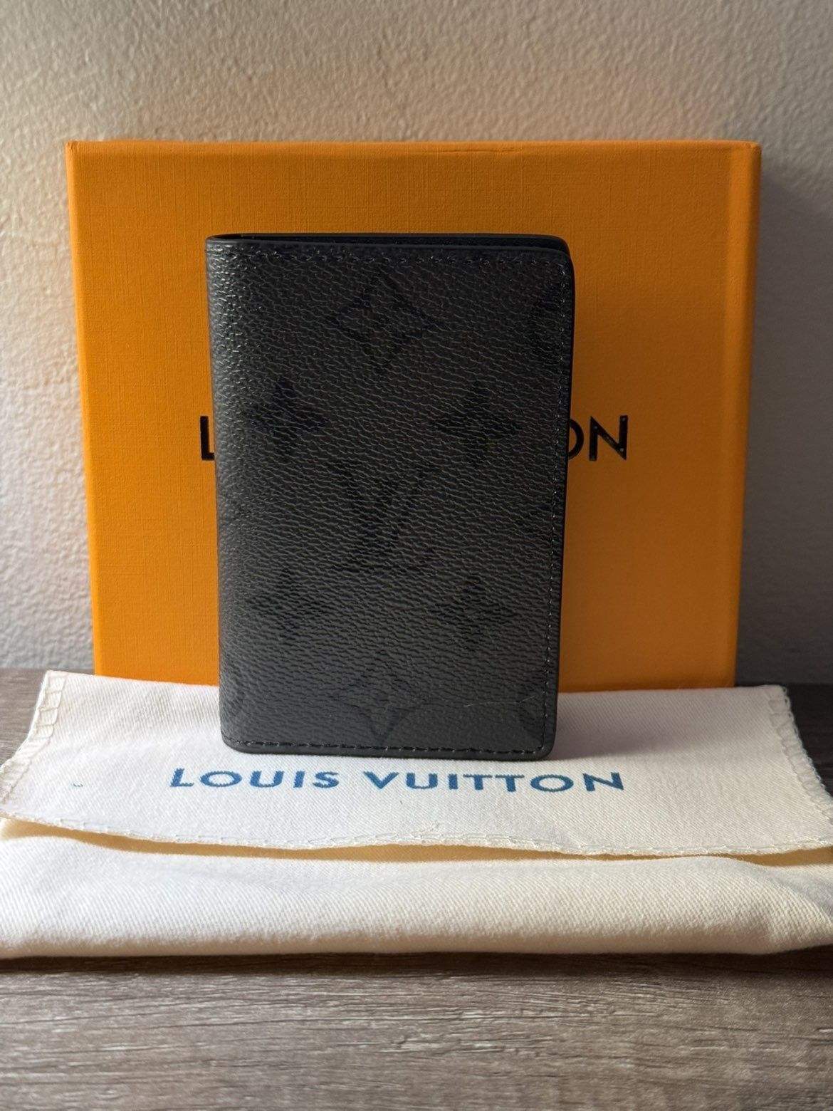 Louis Vuitton Black Wallet/Pocket organizer