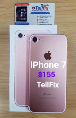 iPhone 7. 32/128GB. Factory Unlocked. Like new condition. With warranty.